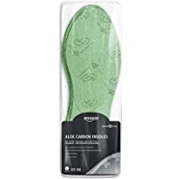 Amazon Basic Care - Plantillas de carbón activado - 3 pares (tamaño: 22-46)